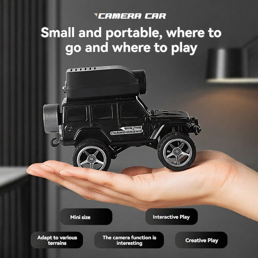 2.4G 1/64 KF32 Mini Alloy 720P FPV Camera Wifi APP Control Remote Control Climbing High Speed Vehicle RC Car Toys